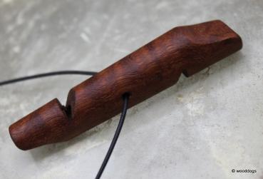 Mahagoni pommele Doppelpfeife verdreht Nr. 2